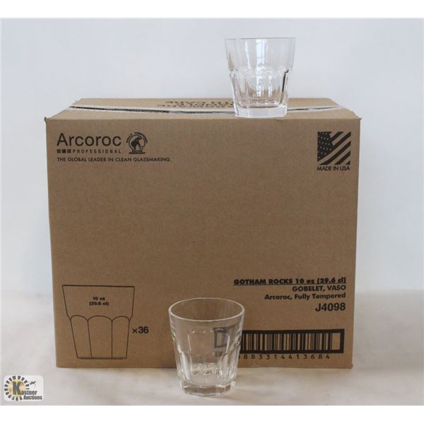 CARDINAL ARCOROC GOTHAM 10 OZ. ROCKS GLASS