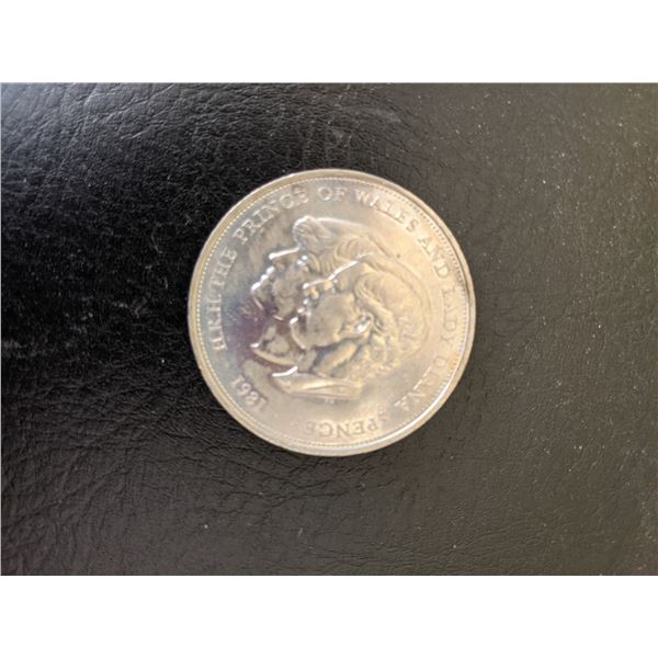 1981 Silver Dollar Charles & Diana