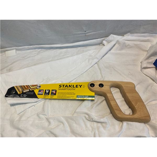 Stanley sharp tooth saw new