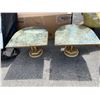 Image 1 : Vintage mirrored end tables
