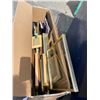 Image 1 : Box of picture frames ect