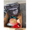 Image 1 : Box stool bag, and other items