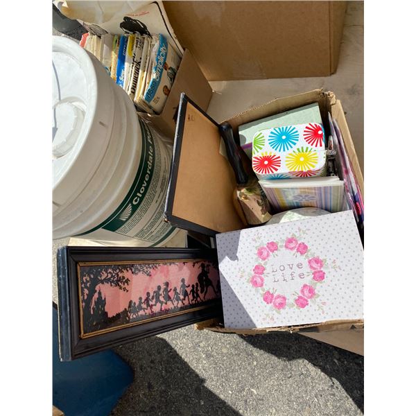 Misc boxes and other items