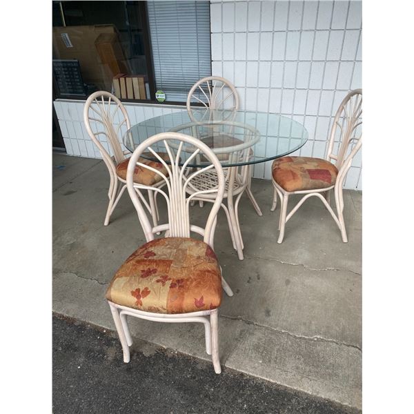 Table and chairs