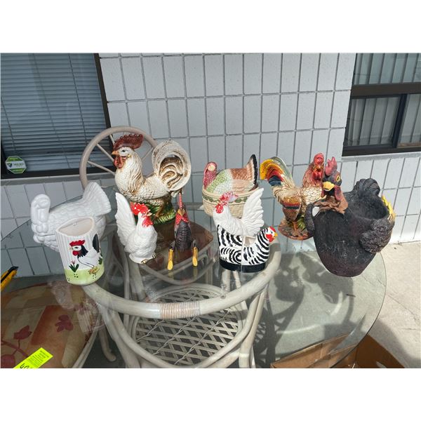 Rooster/ turkey collection
