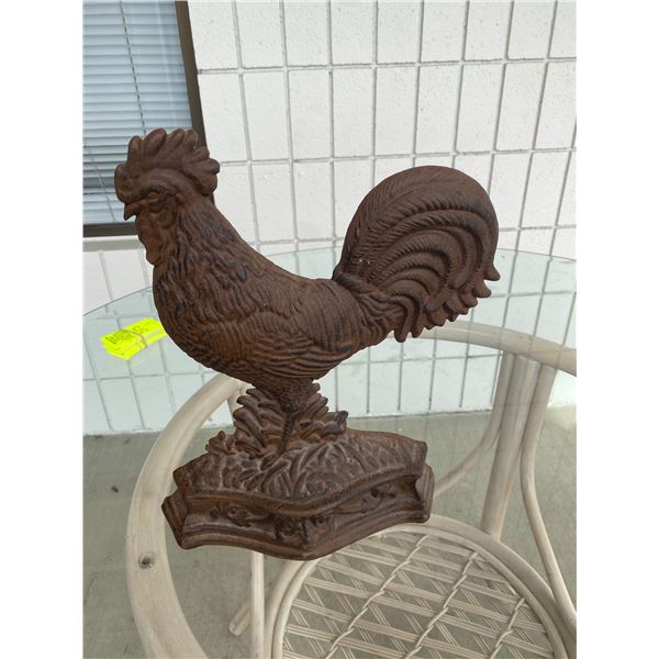 Cast iron rooster