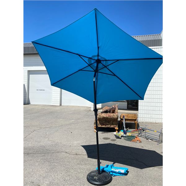 Umbrella and stand