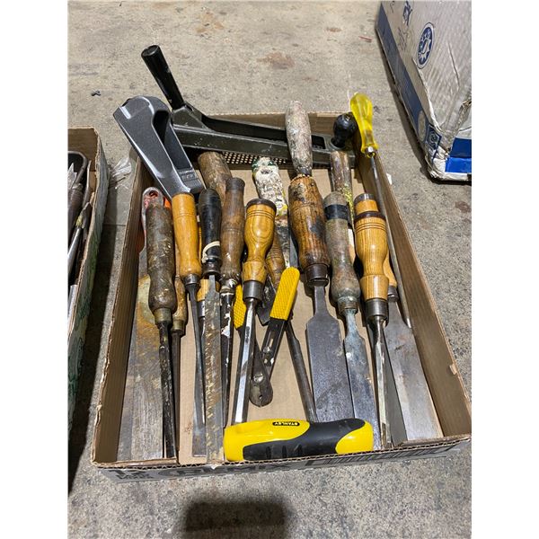 Lot files and chisels