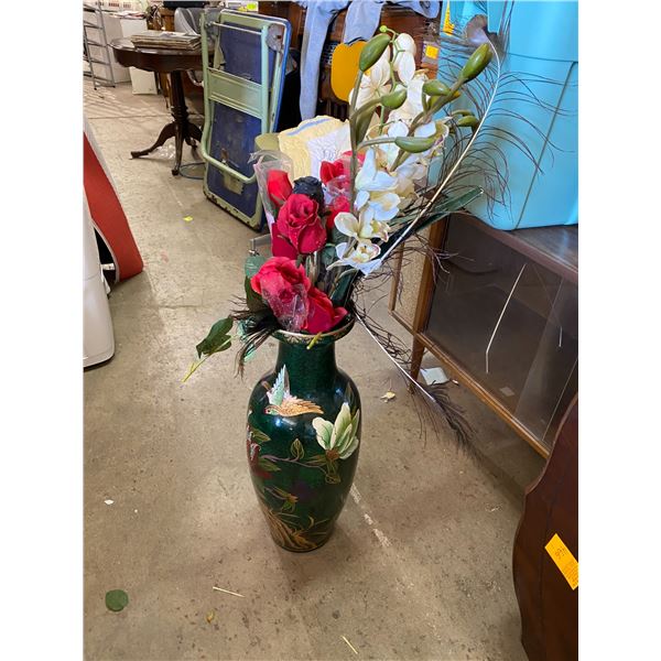 Vase and flowers