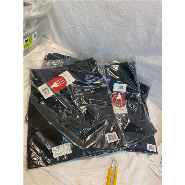 4 pair chef works pants new size small