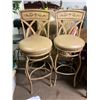 Image 1 : Pair swivel stools