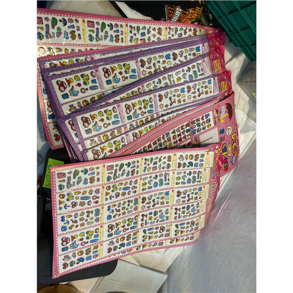 Lot of stickers