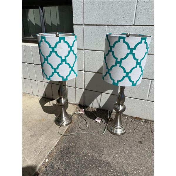 Pair of lamps