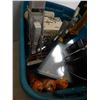 Image 3 : BOX OF CONSTRUCTION SUPPLIES, SHOP HEATER, SPRAYER, LEMMER PAINT SPRAYER