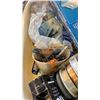 Image 3 : Fishing tub of fishing line and fishing supplies