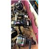 Image 2 : Box of large fishing reels