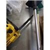 Image 4 : WORKING ELECTRIC WEEDEATER, MCULLOCH GAS CHAINSAW AS IS, GARDEN PRUNER AND HOSE ON REEL