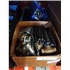 Image 2 : Lot of plumbing connectors, casters, punches and more