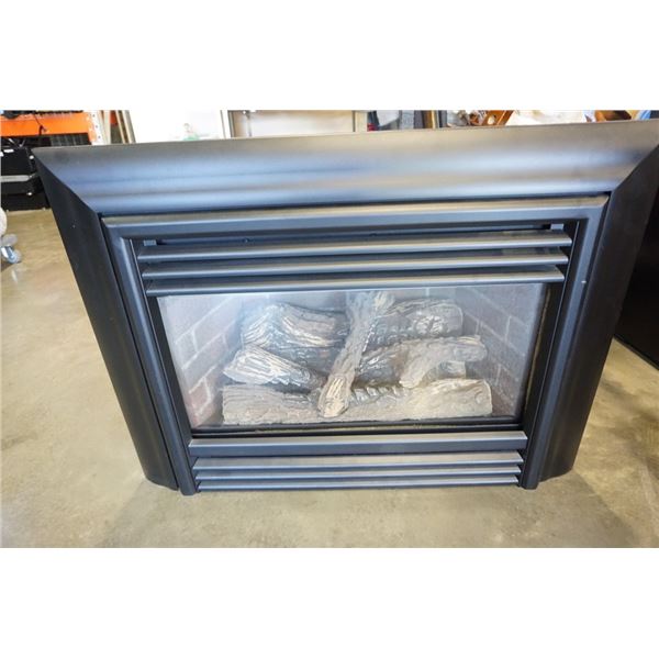 Valor fireplace insert with remote Big Valley Auction