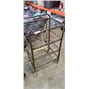 Image 1 : 4 foot tall metal rolling cart with toggle switches