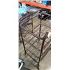 Image 3 : 4 foot tall metal rolling cart with toggle switches