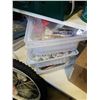 Image 1 : Lot of cable ties, hand sanitizer, guitar strings and more
