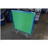Image 1 : Green folding activity table with drawers