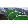 Image 3 : 4 barrel lids with artificial turf and lock rings