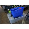 Image 2 : Large tote of various sizes parts bins