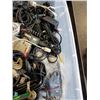 Image 3 : Large tote of various AC cords
