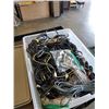 Image 1 : Large tote of various AC cords