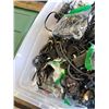 Image 4 : Large tote of various AC cords