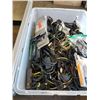 Image 2 : Large tote of various AC cords