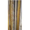 Image 4 : Lot of 10 foot gold picture moulding
