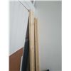 Image 4 : LOT OF PLYWOOD, 2 X 6 BOARDS, CONTRUCTION MATERIALS WINDOW AND BOX SPRING, NEW INSULATION