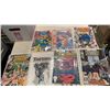Image 2 : Box of approx 100 marvel and DC comics bagged and backed