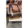Image 2 : LOT OF WICKER BASKETS