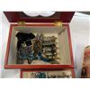 Image 2 : 2 JEWELLERY BOX W/ CONTENTS