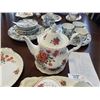 Image 2 : SET OF ROYAL ALBERT CENTENNIAL ROSE CHINA - INCLUDES TEAPOT, CUPS AND SAUCERS, CAKE PLATES, LIDDED J