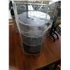 Image 2 : Casio swivel rotating locking display case with key - 29 inches tall x 16 across