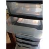 Image 4 : 6 DRAWER ROLLING ORGANIZER AND 1 DRAWER ORGANIZER