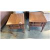 Image 1 : PAIR OF KROEHLER 1 DRAWER ENDTABLES