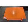 Image 2 : SMALL ORANGE COFFEE TABLE