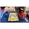 Image 1 : 1964 donald duck puzzle, metal fire dept car and beanie bear