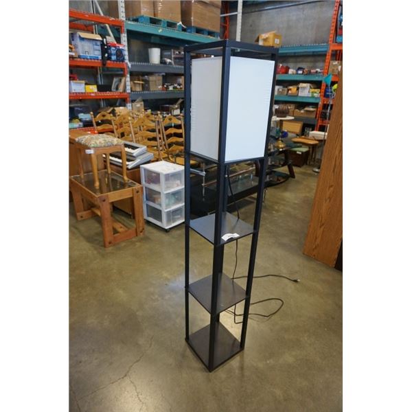 FLOOR LAMP SHELF