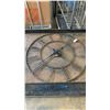 Image 1 : DECORATIVE IRON WALL CLOCK