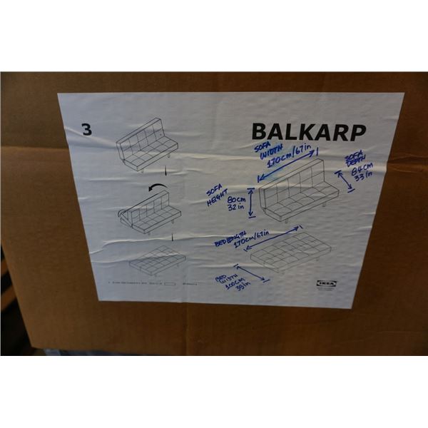 NEW IKEA BALKARP FUTON IN BOX