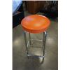 Image 1 : Vintage leather bar stool