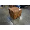 Image 2 : SOLID WOOD 2 DRAWER ENDTABLE