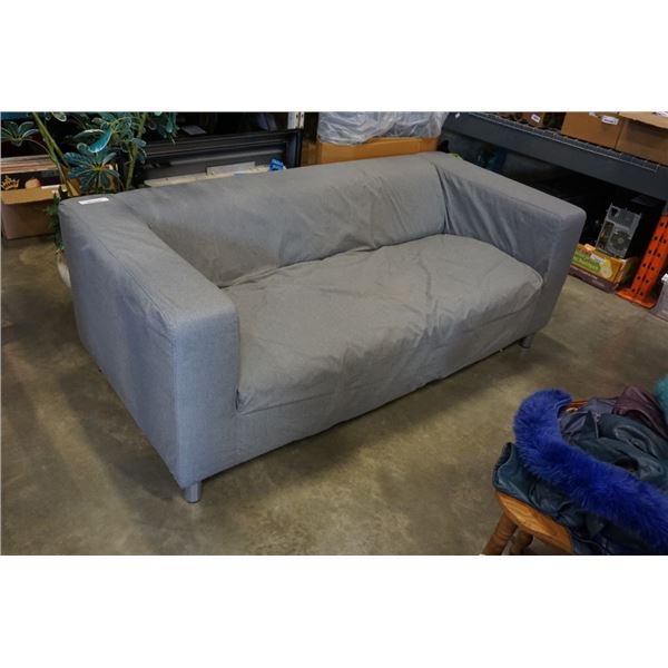 GREY FABRIC SOFA